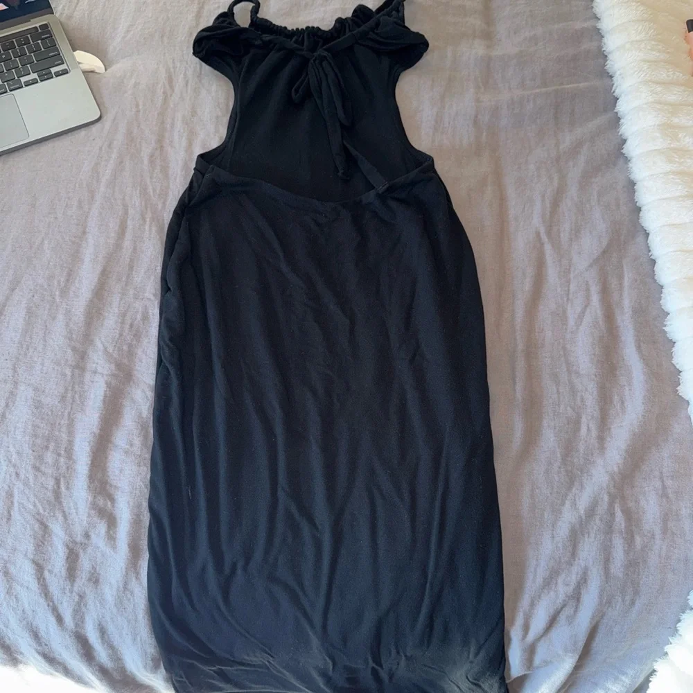 Oh Polly Black Backless Dress - Picture 5 of 7